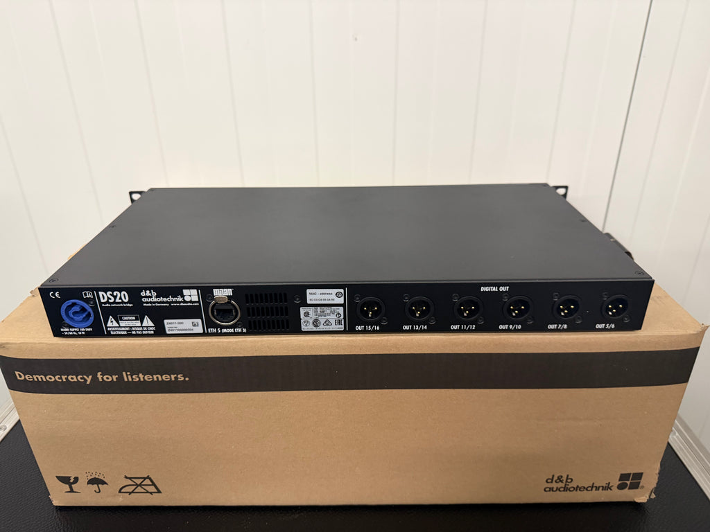 d&b audiotechnik DS20 Audio Network Bridge