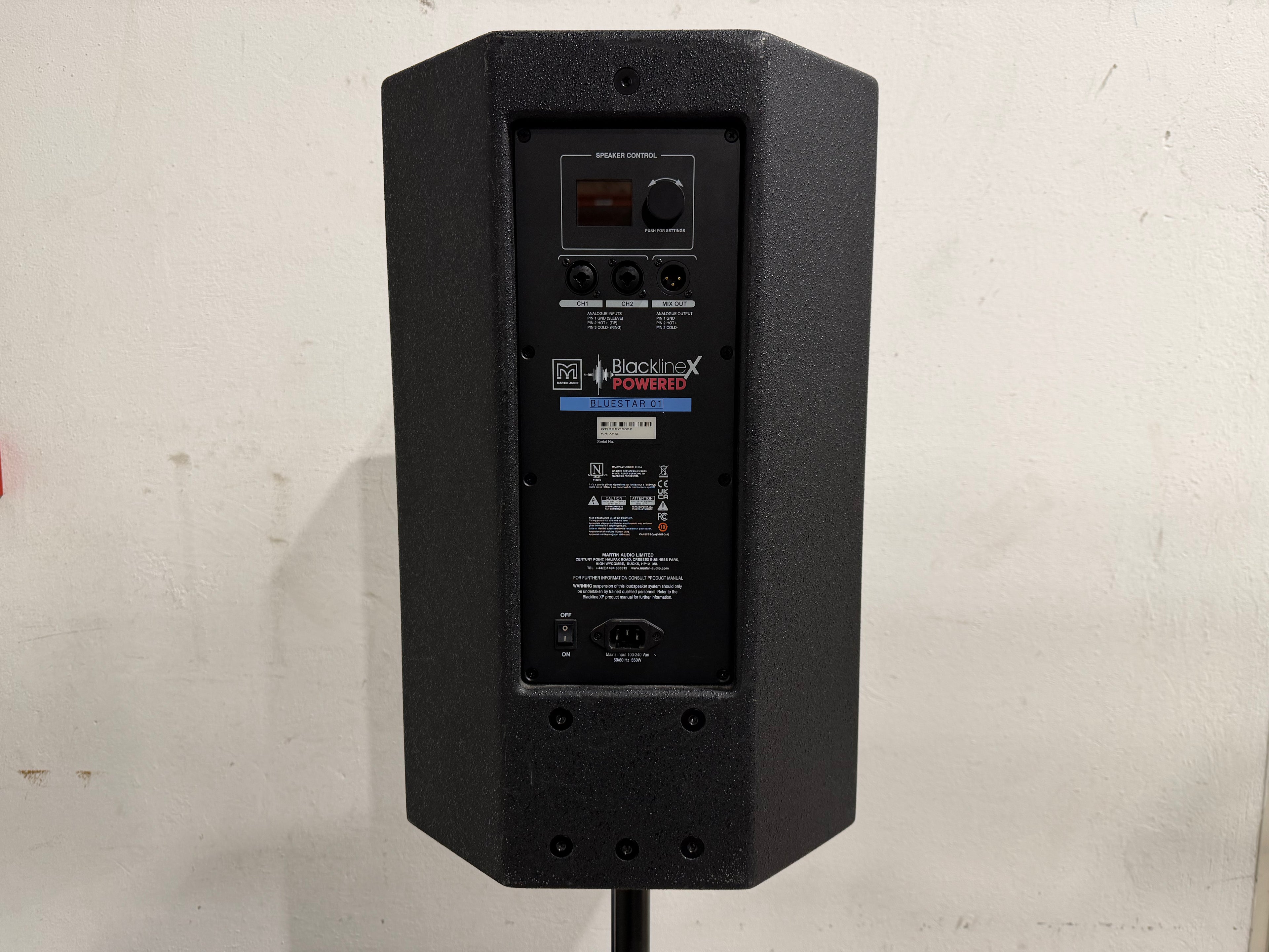 MARTIN AUDIO BLACKLINEX 12A Active Loudspeaker