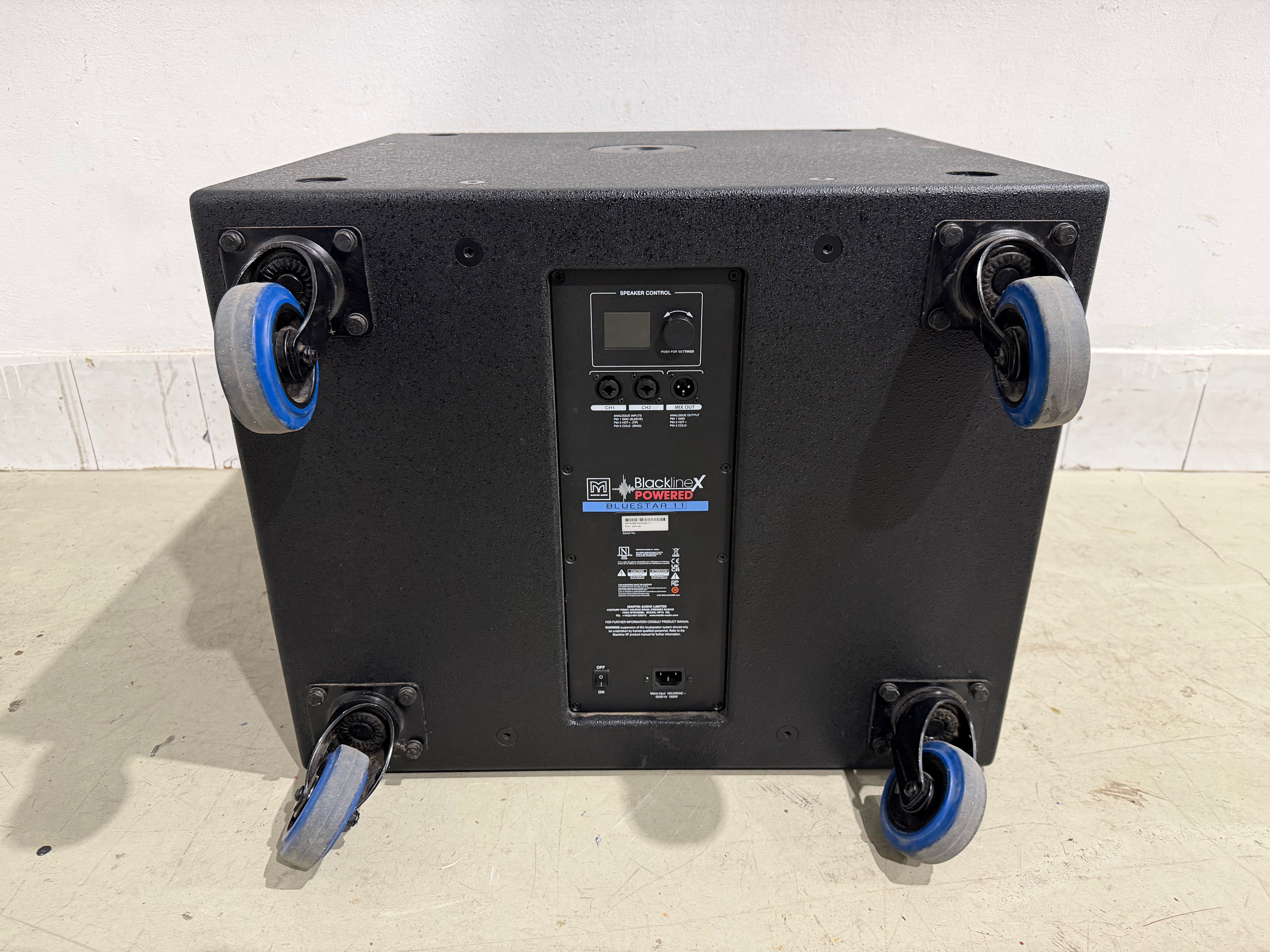 MARTIN AUDIO BLACKLINEX 118X Active Subwoofer