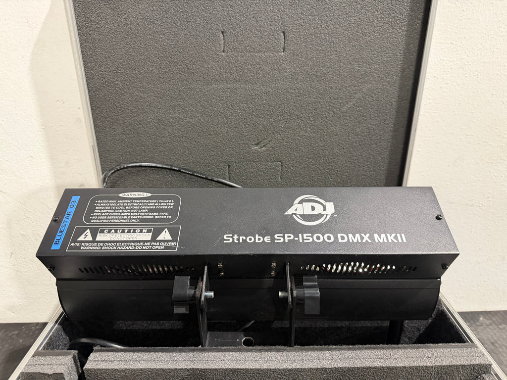 ADJ SUPERSTROBE SP1500 DMX MKII 2pc SET
