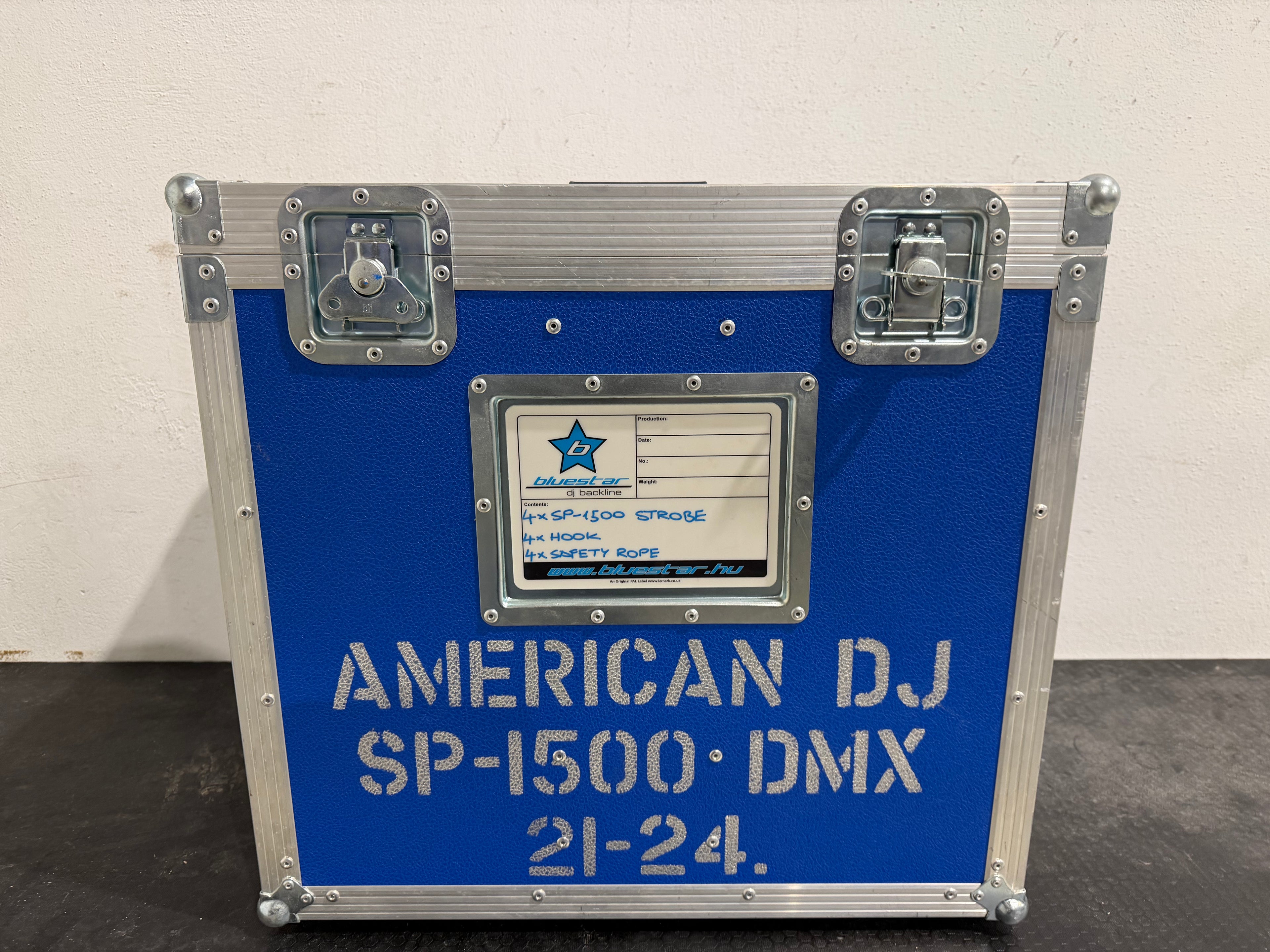 ADJ SUPERSTROBE SP1500 DMX MKII 4pc SET