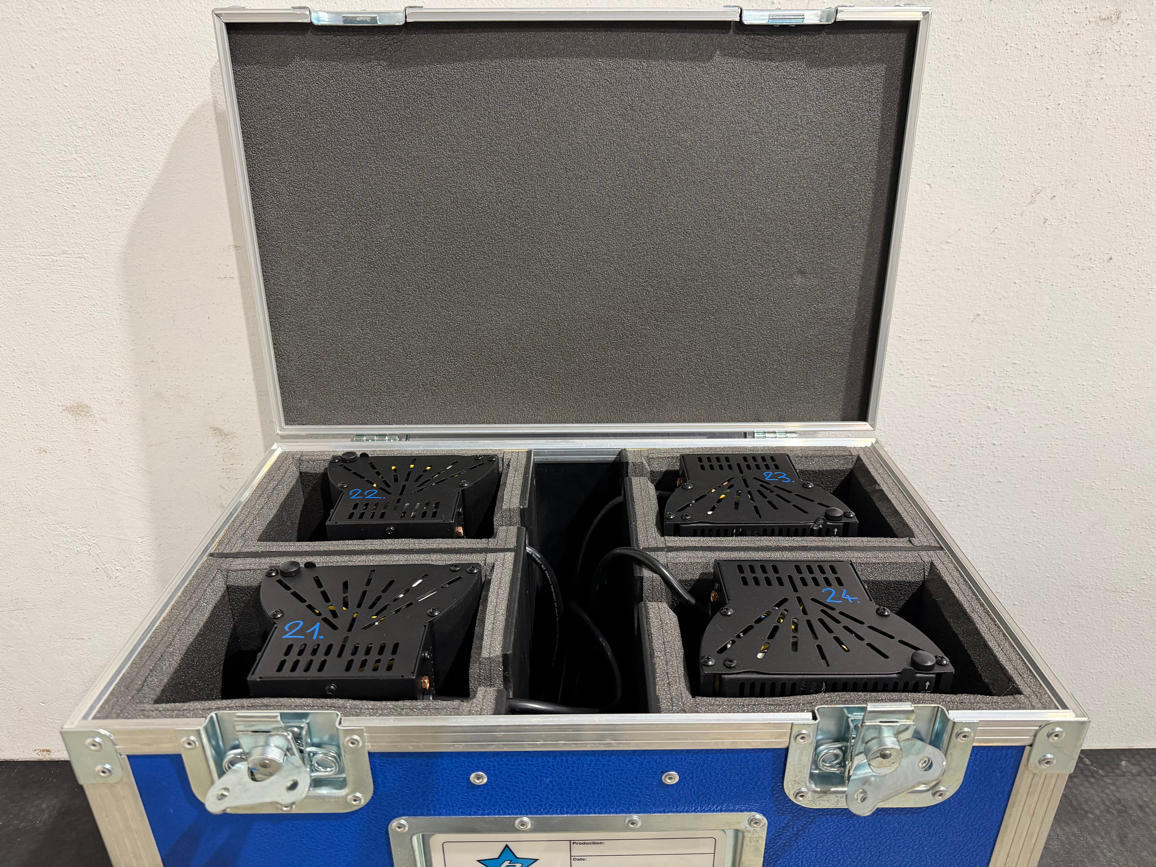 ADJ SUPERSTROBE SP1500 DMX MKII 4pc SET